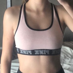 victoria’s secret pink sports bra